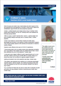 Case study: Colleen’s story