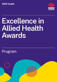 Excellence in Allied Health Awards - Program